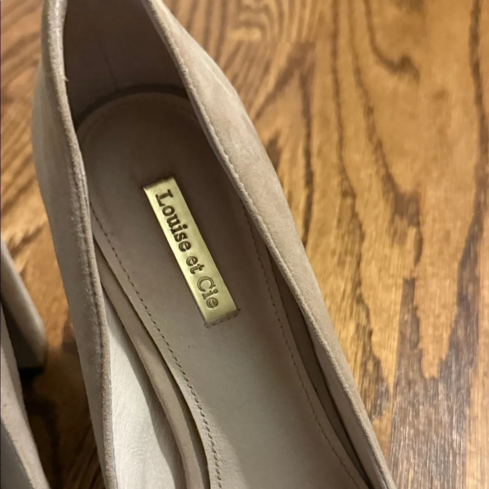 Louise et Cie Beige Leather Heels size 9